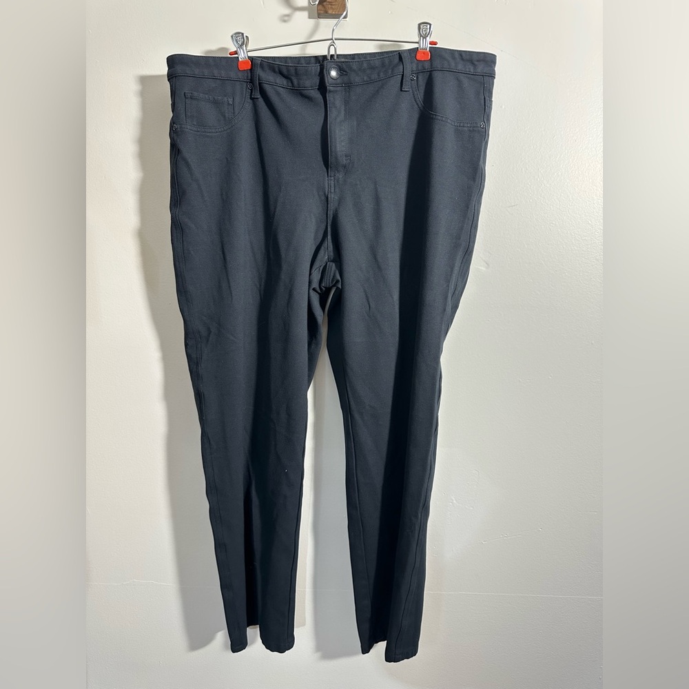 Dashβ Womenβs 2X Plus Size Stretch Skinny Black Stretch Pants | SKU 0489